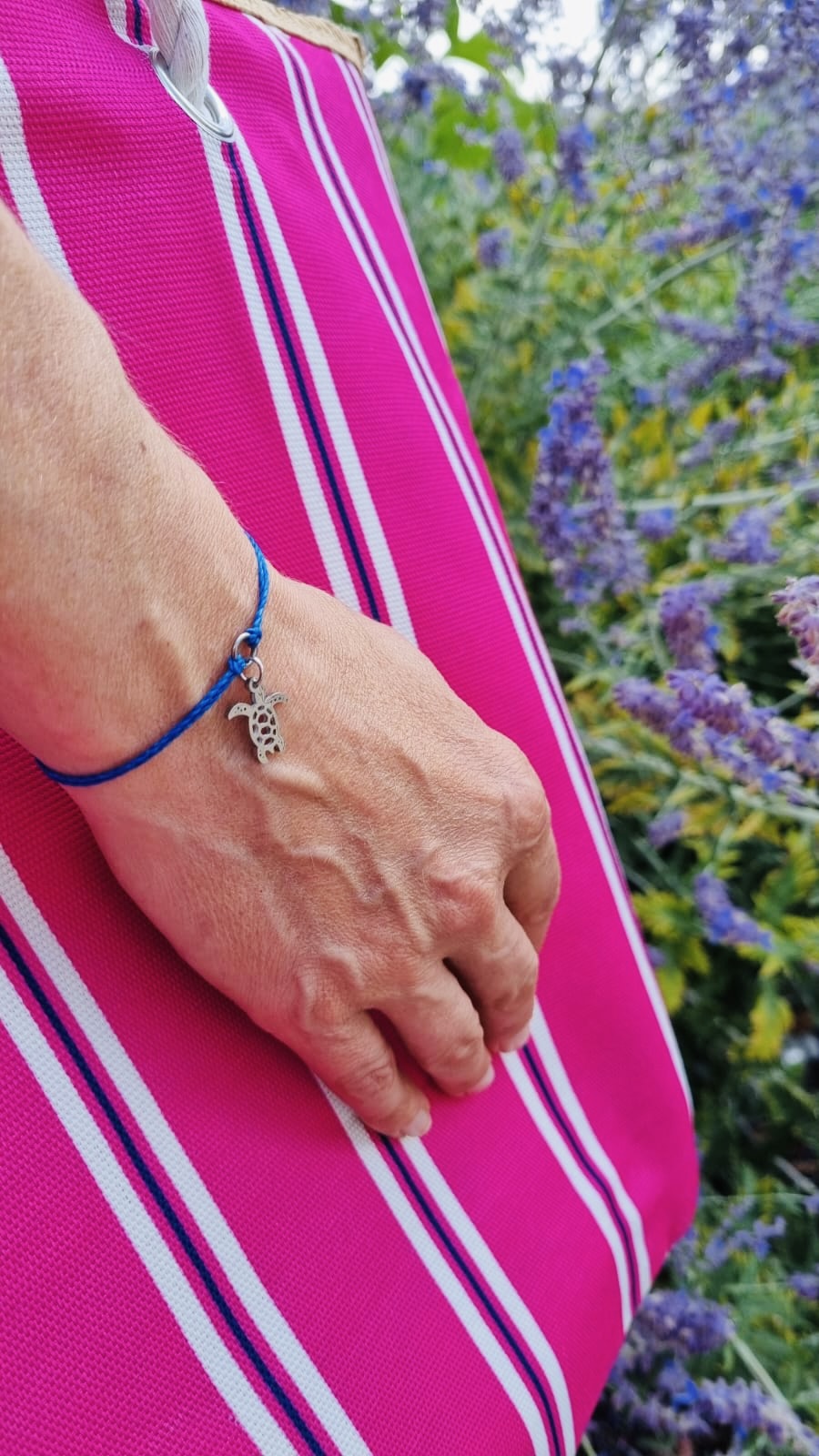Bracelet double fil et breloques