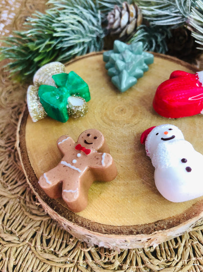 Lot de 5 magnets de Noël | aimants à frigo