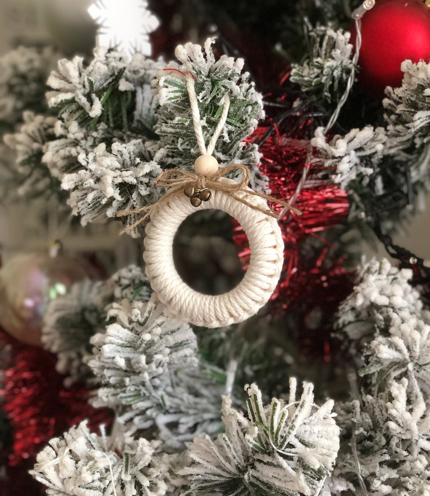 Décoration pour sapin - Couronne de Noël
