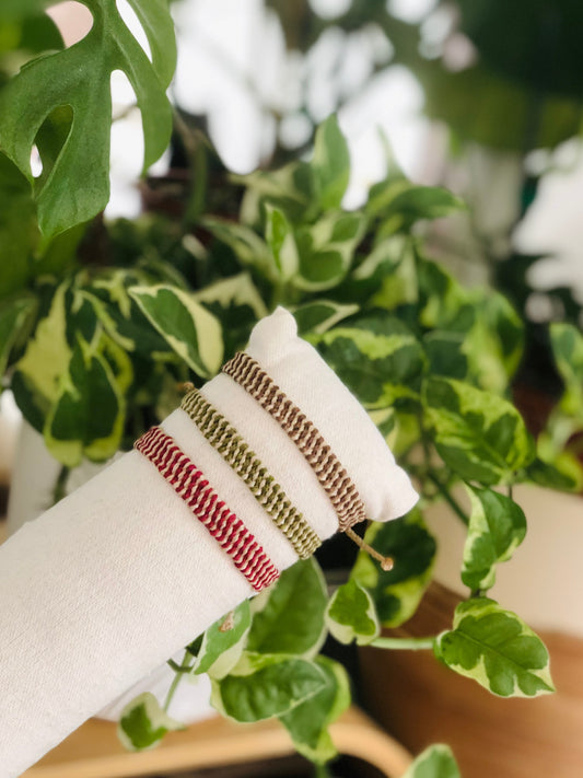 Bracelet rayé